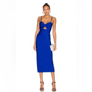 Elliatt | Midi Dress | Blue | Size S